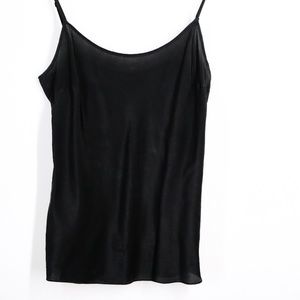 DKNY, 93% silk, Gently used spaghetti strap tank
